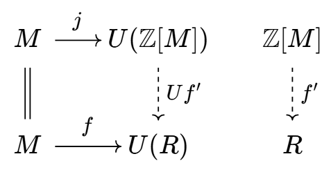 整群环的泛态射表述